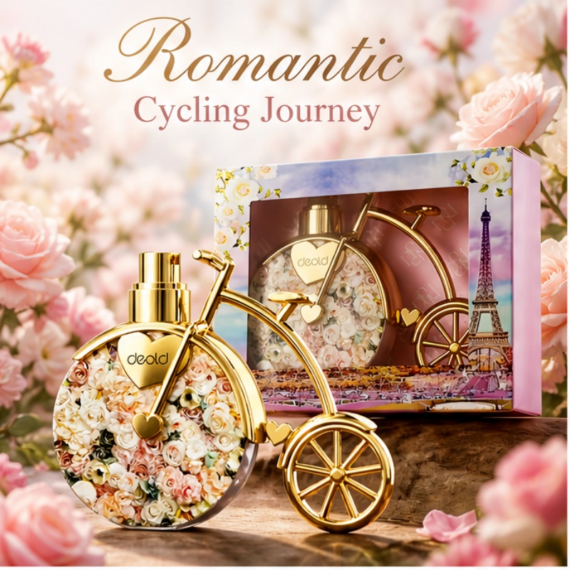 Perfume High Fragrance - Bloemig fietsdesign damesparfum - Hoogwaardige, langdurige