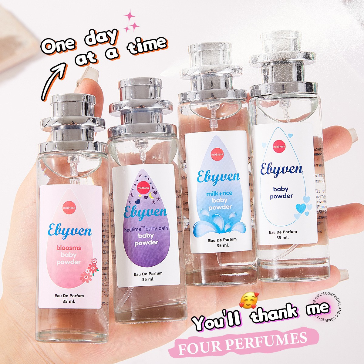 Perfume High Fragrance - Babymelkpoeder Damesparfum Fris Elegant Hoogwaardig Bloemig