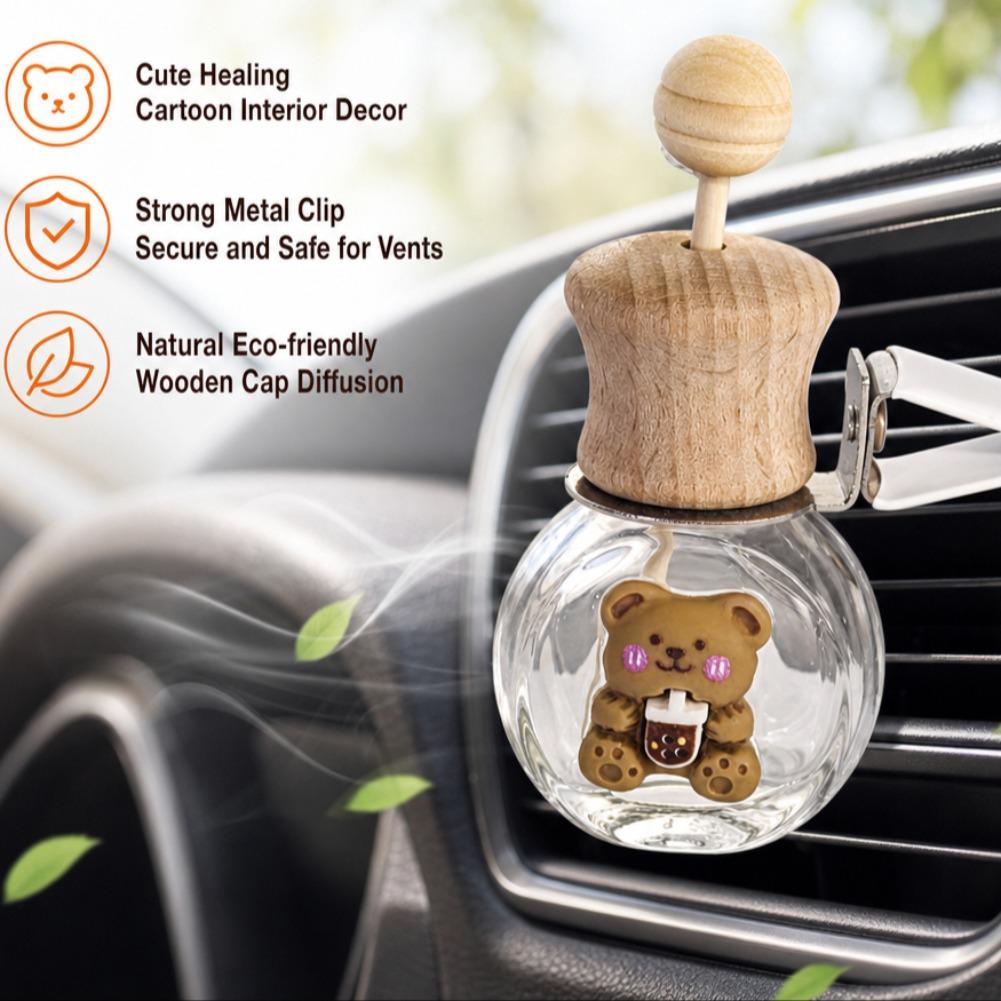 Auto-parfumflesje, cartoon-typ - Perfume Fragrance Types recensie en prijs
