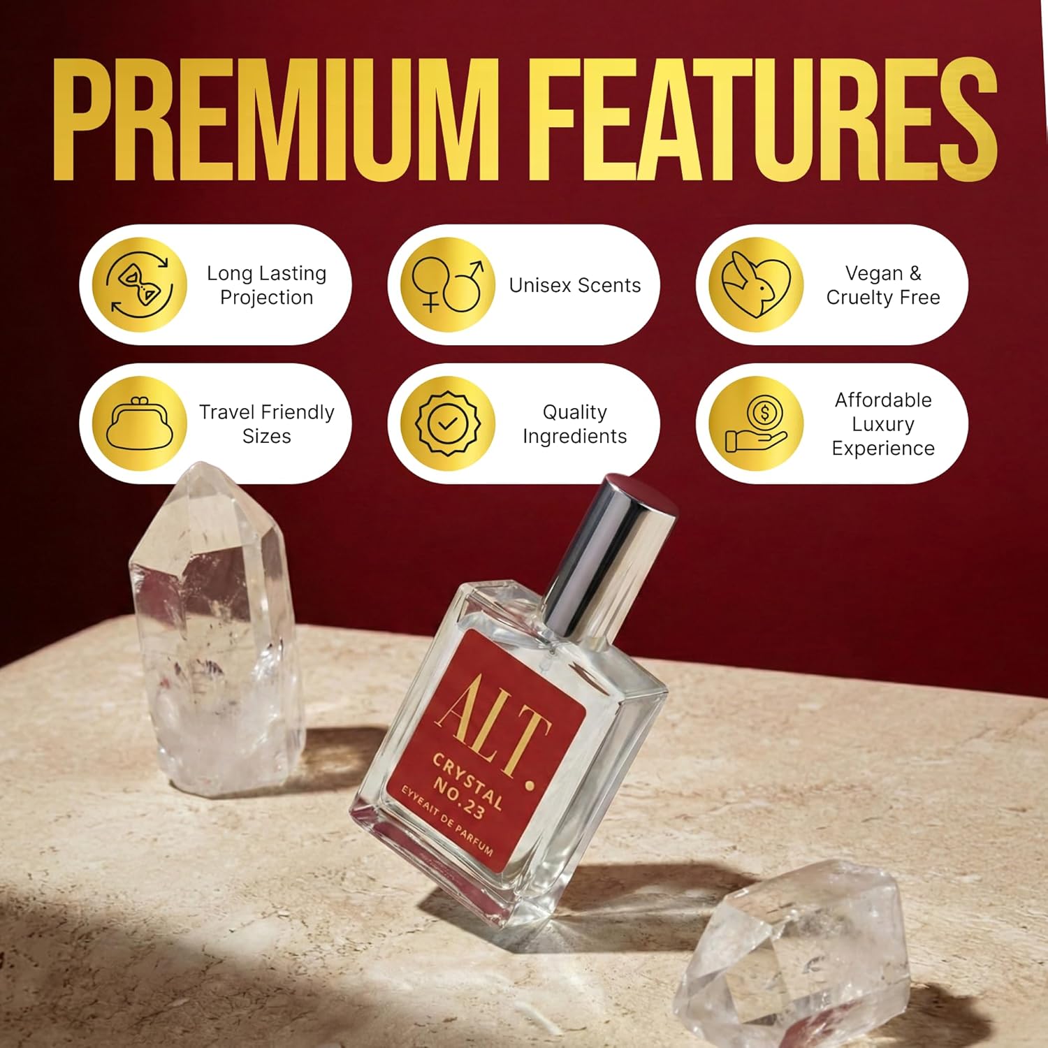 ALT. GEUREN Crystal No. 23 – G - Perfume Jasmine Fragrance recensie en prijs